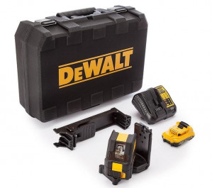 LASER LINIOWY KRZYŻOWY 10,8V DCE088D1G DEWALT