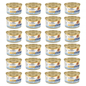 GOURMET GOLD Mus z tuńczykiem - mokra karma dla kota - puszka - 24x85g