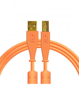 DJ TECHTOOLS - Chroma Cable USB 1.5 m- prosty- pomarańczowy