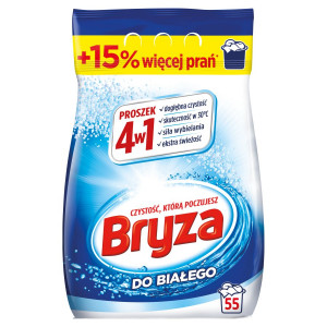 BRYZA 4w1 proszek Biały 3,575kg / 55 prań