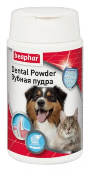 Beaphar Dental powder 75g brunatnice, jama ustna