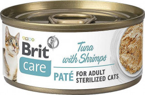 Brit Care Cat CF Sterilized Tuna&Shrimps 70g