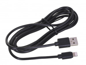 Kabel USB Gembird ( USB 2.0 - Lightning M-M 2m czarny )