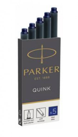 Parker-Naboje z atramentem QUINK niebieski 5 szt