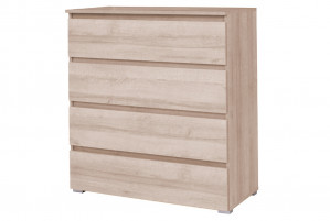 Komoda 4S C4 H.97x92x41 szeroka COCO dąb sonoma