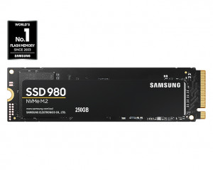 Dysk SSD Samsung 980 250GB PCIe 3.0 NVMe M.2 (MZ-V8V250BW)