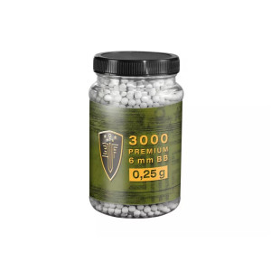 Kulki do ASG Elite Force Premium 0,25g 6mm 3000szt