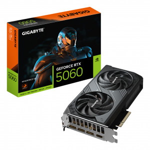Karta graficzna Gigabyte GeForce RTX 5060 WINDFORCE 8GB (GV-N5060WF2-8GD)