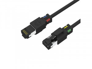 WIREARTE PATCH-CORD S/FTP KAT.6A LSOH 0.25M