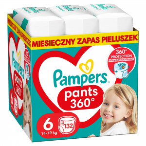 Pampers Pants 6 Pieluchomajtki 132 szt.