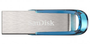 DYSK SANDISK USB 3.0 ULTRA FLAIR 64GB NIEBIESKI 150MB/s