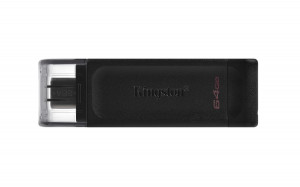 KINGSTON FLASH 64GB USB-C 3.2 Gen1 DataTraveler 70