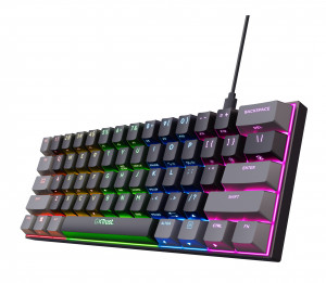 Klawiatura gamingowa TRUST GXT867 Acira Black (24882)
