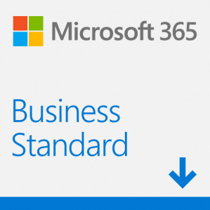 Microsoft 365 Business Standard Sub 1YR ESD (5 stan.; 12 miesięcy; Wersja cyfrowa; Komercyjna; Eurozone); poprzednia nazwa Office 365 Business Premium