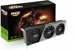 Karta graficzna INNO3D GeForce RTX 4070 Ti X3 12GB DLSS 3