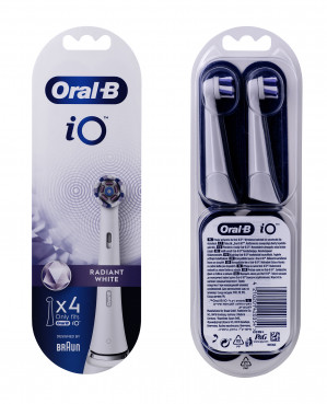 Końcówki do szczoteczki Oral-B iO Radiant 4 sz biel