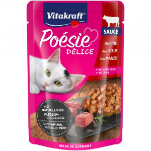 VITAKRAFT POESIE DELICE wołowina - mokra karma dla kota - 85 g