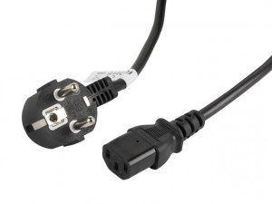 Lanberg kabel zasilający vde cee 7/7 -> c13 5m ca-c13c-11cc-0050-bk