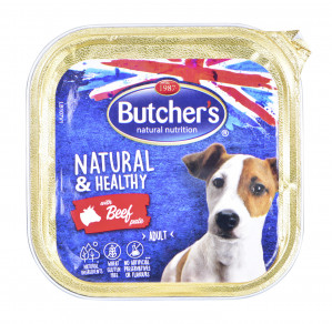BUTCHER'S Natural&Healthy Dog wołowina - pasztet 150g