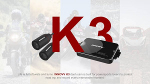 INNOVV K3 - wideorejestrator motocyklowy 2 kamery