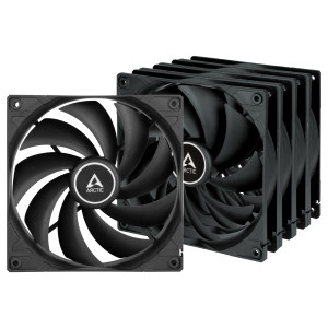 WENTYLATOR ARCTIC F14 Value (black) 140mm 5pcs