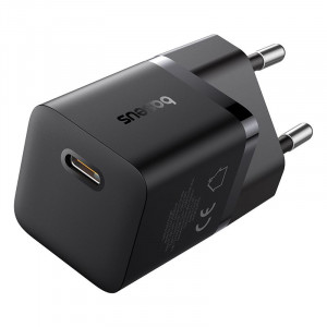 Ładowarka sieciowa Baseus GaN5 1C 25W EU (czarny)