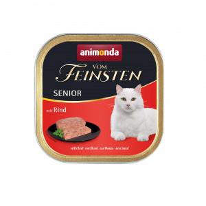 ANIMONDA Vom Feinsten Senior Wołowina - mokra karma dla kota - 100g