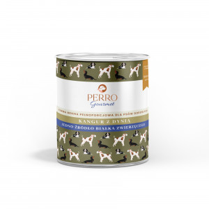 PERRO Gourmet Kangur z dynią - mokra karma dla psa - 800g