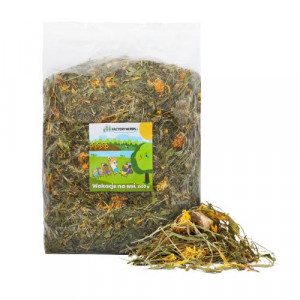 FACTORYHERBS Wakacje na wsi - sucha karma dla gryzoni i królika - 1,5 kg