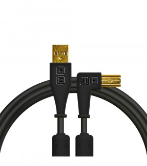 DJ TECHTOOLS - Chroma Cable USB 1.5 m- łamany- czarny