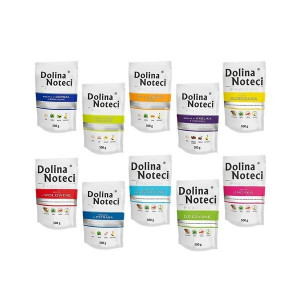 DOLINA NOTECI Premium MIX 9 SMAKÓW mokra karma dla psa Saszetka 10x500 g