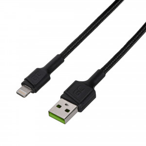 GREEN CELL ZESTAW KABLI 3X USB-LIGHTNING 0,3/1,2/2