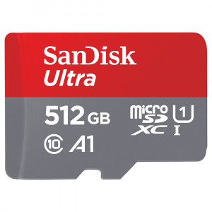 SANDISK ULTRA microSDXC 512 GB 120MB/s + ADAPTER