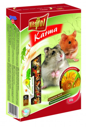 VITAPOL Pokarm pełnowartościowy dla chomika 500g