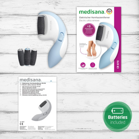 Pilnik do pięt Medisana CR 870 - Galeria zdjęcie 7