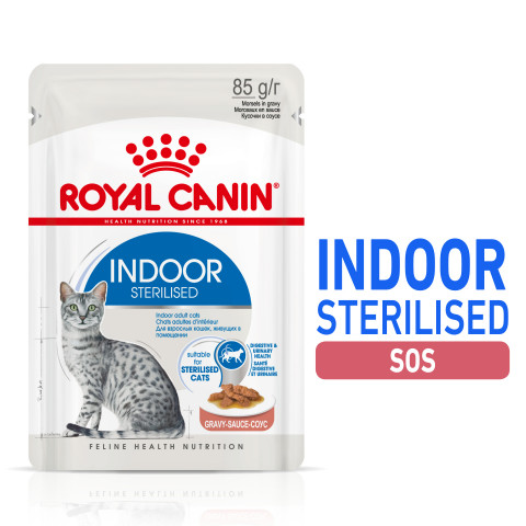 ROYAL CANIN FHN Indoor w sosie - mokra karma dla kota dorosłego - 12x85 g - Galeria zdjęcie 11