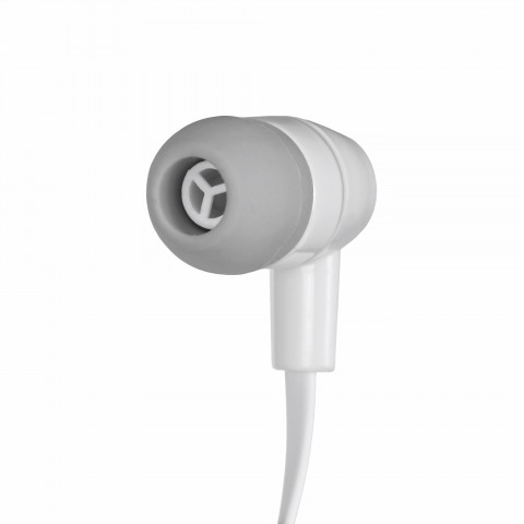 VAKOSS Słuchawki douszne stereo z mikrof./ regulacja głośności SK-214W białe - Galeria zdjęcie 9