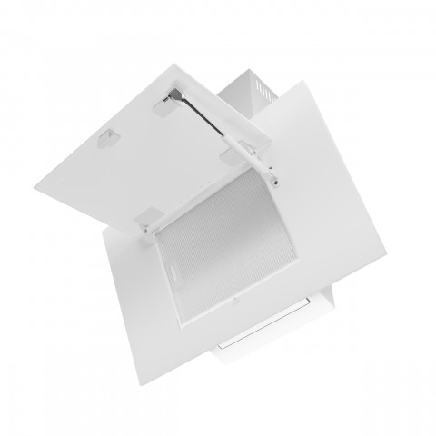 Okap AKPO WK-4 NERO 2.0 50 BIAŁY T300 Liniowy LED/Siłownik - Galeria zdjęcie 2