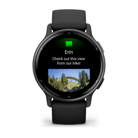 Zegarek Garmin Vivoactive 5 42mm Czarny - Galeria zdjęcie 2