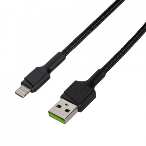 GREEN CELL KABEL KABGC24 USB - LIGHTNING 0,3M - Galeria zdjęcie 1