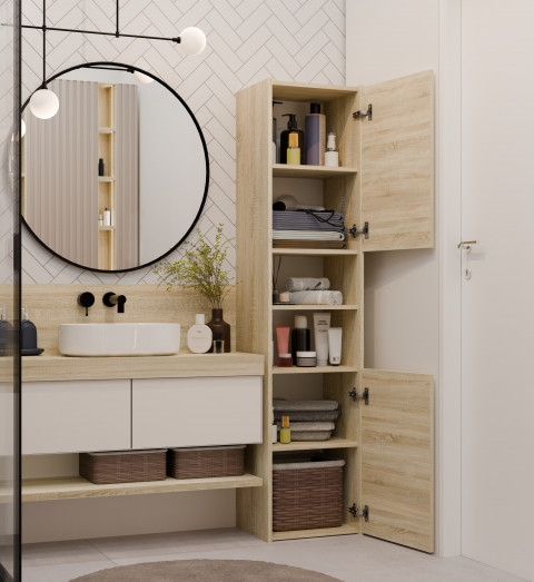 SZAFKA ŁAZIENKOWA 40 SONOMA - Galeria zdjęcie 8