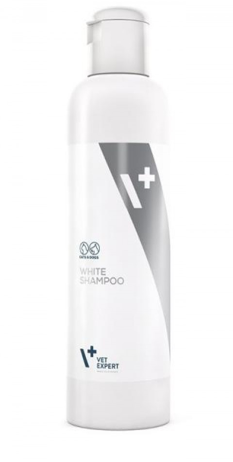 VET EXPERT White Shampoo - szampon dla psa i kota z sierścią jasną - 250 ml - Galeria zdjęcie 1