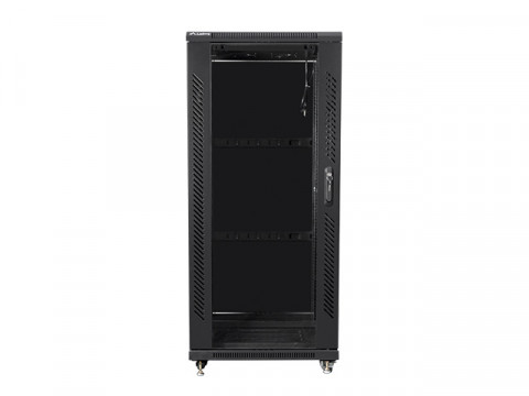 LANBERG SZAFA STOJĄCA RACK 19" 27U 600X600 CZARNA - Galeria zdjęcie 2