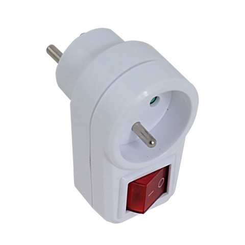 ESPERANZA ROZGAŁĘŹNIK ELEKTR. 1 GN. BIAŁY ELK301W - Galeria zdjęcie 5
