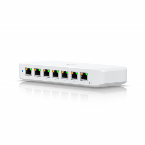 Switch Ubiquiti UniFi Ultra 8p PoE ( PoE+: 7;) Managed Gigabit - Galeria zdjęcie 1