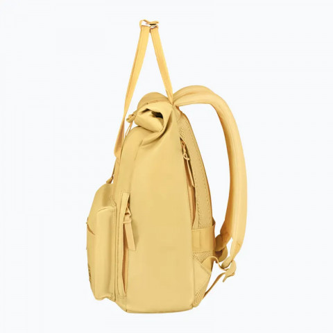 American Tourister Urban Groove Pastels Roll Top Backpack Pastel Yellow - Galeria zdjęcie 2