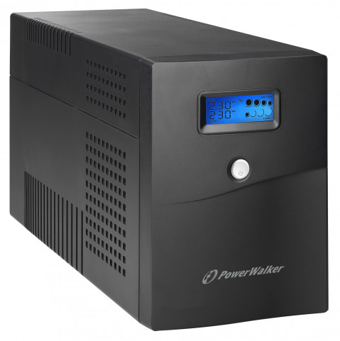 POWER WALKER UPS LINE-IN VI 3000 SCL 4X SCHUKO - Galeria zdjęcie 3