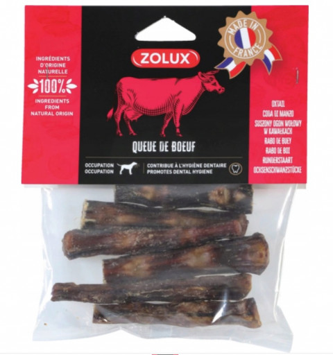 ZOLUX Przysmak naturalny dla psa Ogon wołowy 150 g - Galeria zdjęcie 1