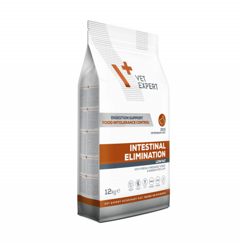 VET EXPERT Veterinary Diet Intestinal Elimination Dog - sucha karma dla psa - 12kg - Galeria zdjęcie 3