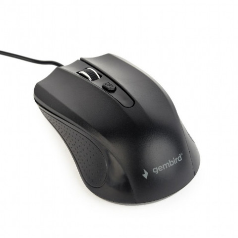 GEMBIRD MYSZ MUS-4B-01 OPTYCZNA 1200DPI CZARNA - Galeria zdjęcie 2